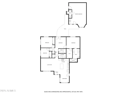 Floorplan - 3516 Earll Dr, Phoenix, AZ 85018 photo 1 of 1