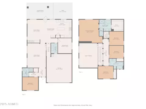 Floorplan - 4130 E Sundance Ave, Gilbert, AZ 85297 photo 2 of 2