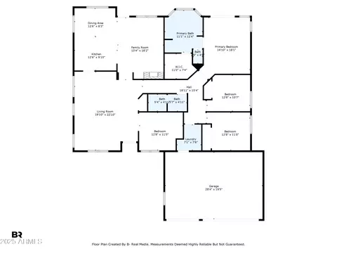 Floorplan - 6534 E Riverdale St, Mesa, AZ 85215 photo 1 of 1