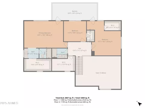 Floorplan - 4716 E Carmen St, Phoenix, AZ 85044 photo 1 of 3