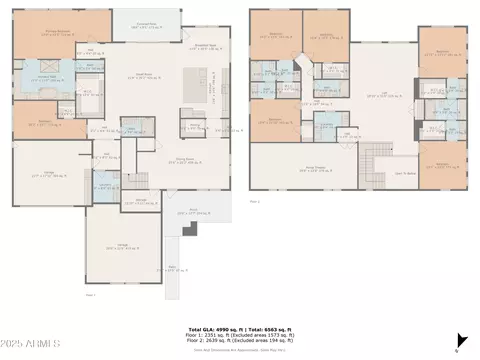 Floorplan - 10535 E Diffraction Ave, Mesa, AZ 85212 photo 3 of 3