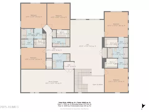 Floorplan - 10535 E Diffraction Ave, Mesa, AZ 85212 photo 2 of 3
