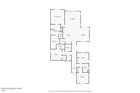 Floorplan - 2223 E Citadel Dr, Gilbert, AZ 85298 photo 1 of 1
