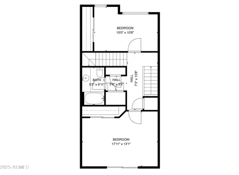 Floorplan - 1252 E Curry Rd, Tempe, AZ 85288 photo 3 of 4