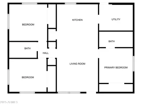 Floorplan - 427 E Crescent Ave, Mesa, AZ 85204 photo 1 of 1