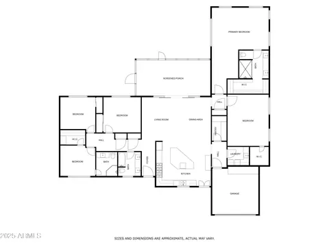 Floorplan - 126 E Harmont Dr, Phoenix, AZ 85020 photo 1 of 1