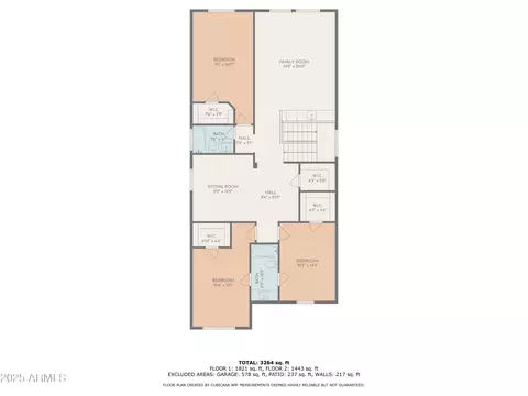 Floorplan - 9944 E Torino Ave, Mesa, AZ 85212 photo 2 of 3