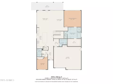 Floorplan - 9944 E Torino Ave, Mesa, AZ 85212 photo 1 of 3