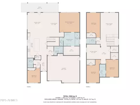 Floorplan - 9944 E Torino Ave, Mesa, AZ 85212 photo 3 of 3