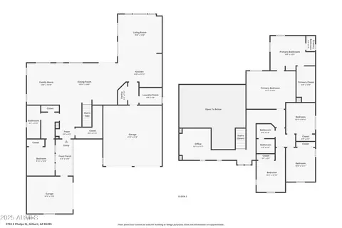 Floorplan - 3759 E Phelps St, Gilbert, AZ 85295 photo 2 of 2