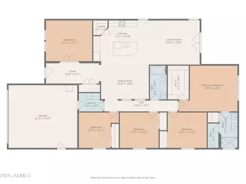 Floorplan - 10830 E Topaz Ave, Mesa, AZ 85212 photo 2 of 2