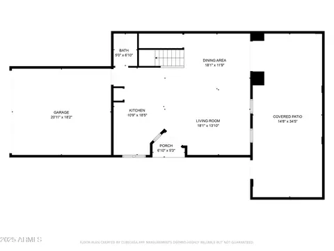 Floorplan - 1265 S Aaron -- #351, Mesa, AZ 85209 photo 1 of 2