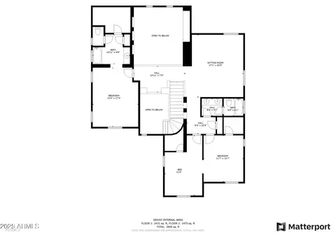 Floorplan - 3762 E Ringtail Way, Phoenix, AZ 85050 photo 2 of 4