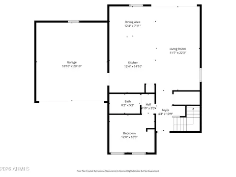 Floorplan - 654 S Beebe St, Gilbert, AZ 85296 photo 2 of 3