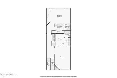 Floorplan - 4 E La Diosa Dr, Tempe, AZ 85282 photo 2 of 3