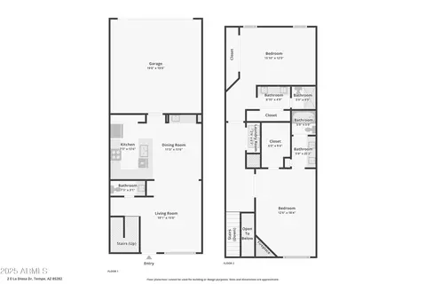 Floorplan - 4 E La Diosa Dr, Tempe, AZ 85282 photo 3 of 3
