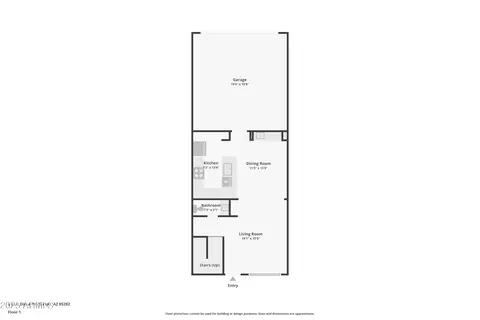 Floorplan - 4 E La Diosa Dr, Tempe, AZ 85282 photo 1 of 3