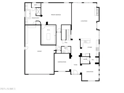 Floorplan - 2879 E Janelle Way, Gilbert, AZ 85298 photo 2 of 3