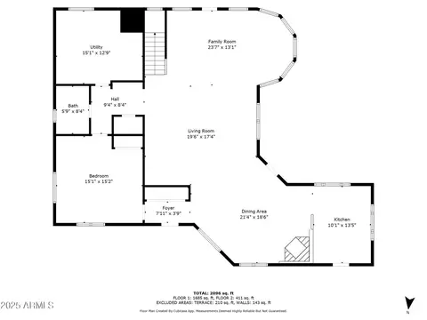 Floorplan - 68 E Folklore Trl, Hereford, AZ 85615 photo 1 of 3