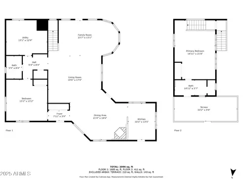 Floorplan - 68 E Folklore Trl, Hereford, AZ 85615 photo 3 of 3
