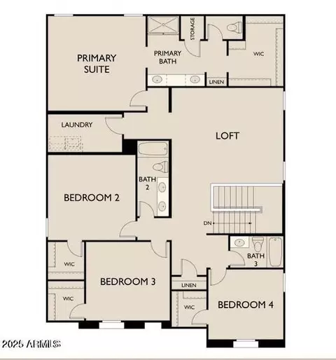 Floorplan - 9817 E Sunspot Dr, Mesa, AZ 85212 photo 2 of 4