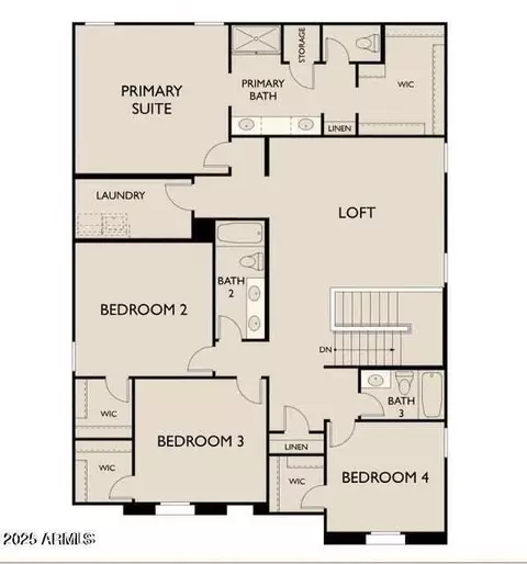 Floorplan - 9817 E Sunspot Dr, Mesa, AZ 85212 photo 4 of 4