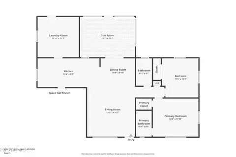 Floorplan - 6332 E Billings St, Mesa, AZ 85205 photo 1 of 1