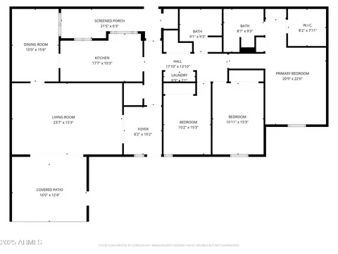 Floorplan - 123 E Palm Ln #A, Phoenix, AZ 85004 photo 2 of 2