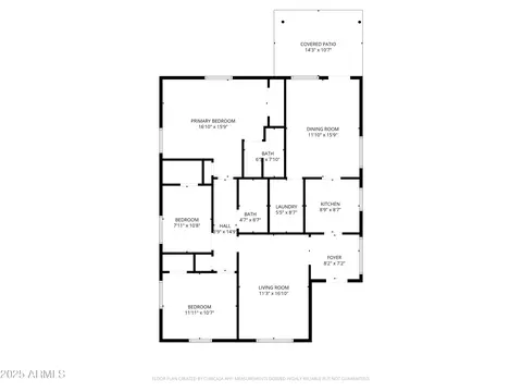 Floorplan - 1851 E Avalon Dr, Phoenix, AZ 85016 photo 1 of 1