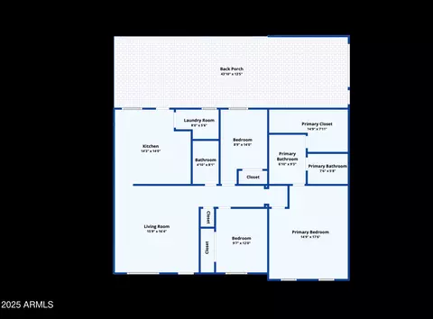 Floorplan - 2201 E Kings Ave, Phoenix, AZ 85022 photo 1 of 1