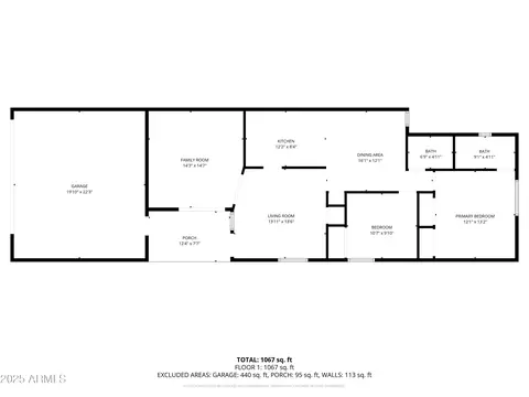 Floorplan - 5202 E Tamblo Dr, Phoenix, AZ 85044 photo 1 of 1