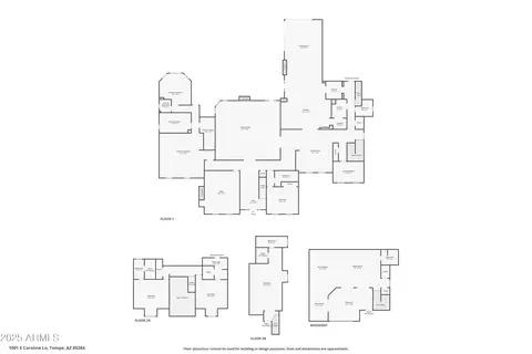 Floorplan - 1001 E Caroline Ln, Tempe, AZ 85284 photo 1 of 3