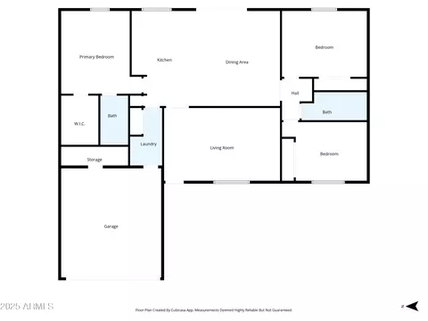 Floorplan - 4207 N 79th Ln, Phoenix, AZ 85033 photo 2 of 2