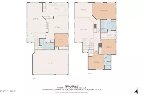 Floorplan - 7306 E Tyndall St, Mesa, AZ 85207 photo 1 of 6