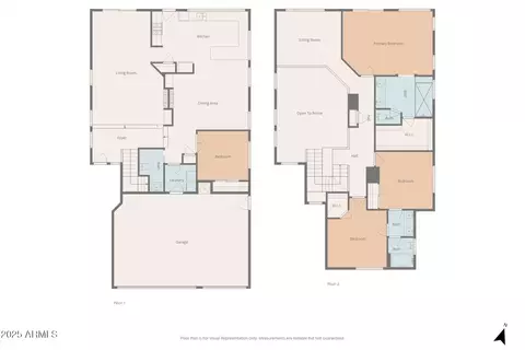 Floorplan - 7306 E Tyndall St, Mesa, AZ 85207 photo 4 of 6