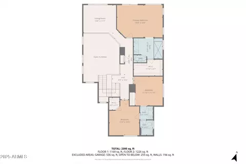 Floorplan - 7306 E Tyndall St, Mesa, AZ 85207 photo 3 of 6