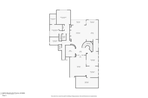 Floorplan - 1618 W Blaylock Dr, Phoenix, AZ 85085 photo 1 of 2