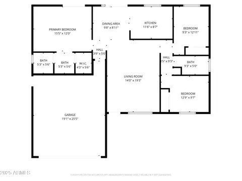 Floorplan - 2456 E Catalina Ave, Mesa, AZ 85204 photo 1 of 1