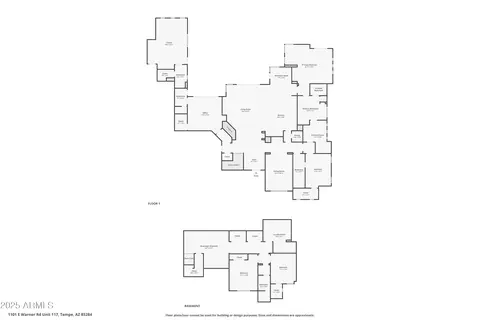 Floorplan - 1101 E Warner Rd #117, Tempe, AZ 85284 photo 1 of 1