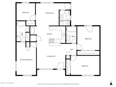 Floorplan - 1230 E Peoria Ave, Phoenix, AZ 85020 photo 2 of 3