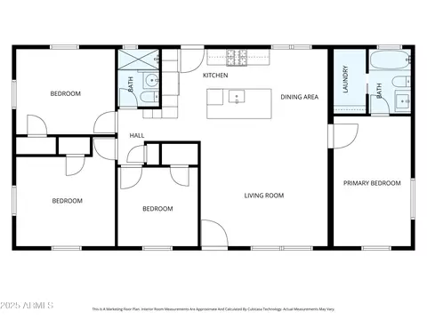 Floorplan - 1246 E Vista Ave, Phoenix, AZ 85020 photo 3 of 4