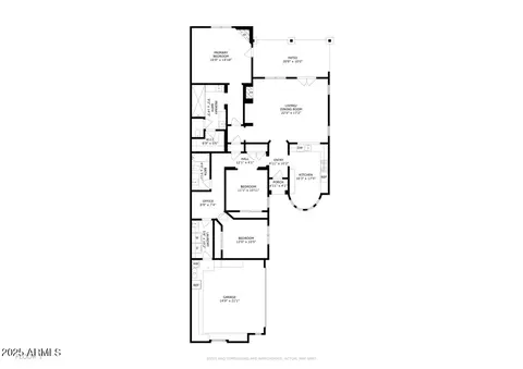 Floorplan - 7269 Eclipse Dr, Scottsdale, AZ 85266 photo 1 of 1