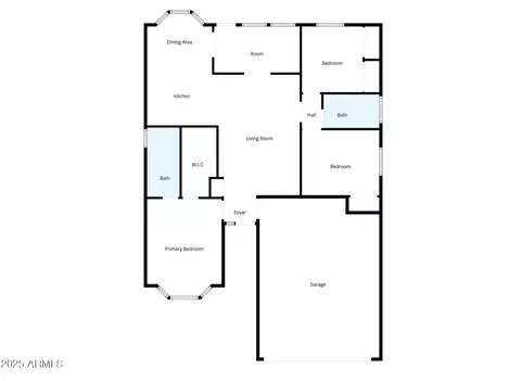 Floorplan - 1531 E Rosemonte Dr, Phoenix, AZ 85024 photo 1 of 1