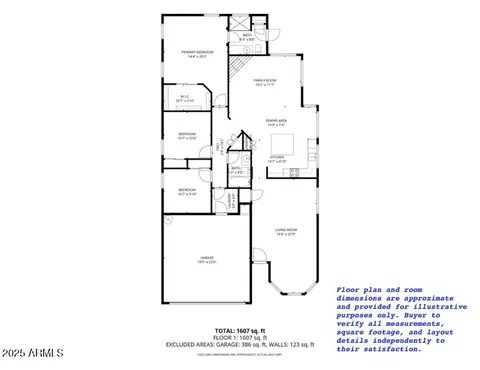 Floorplan - 15431 S 36th Pl, Phoenix, AZ 85044 photo 1 of 1