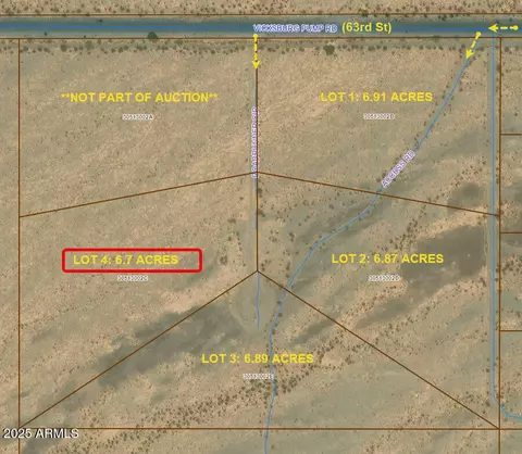 42098 E Roadrunner Cir #LOT 4, Salome, AZ 85348