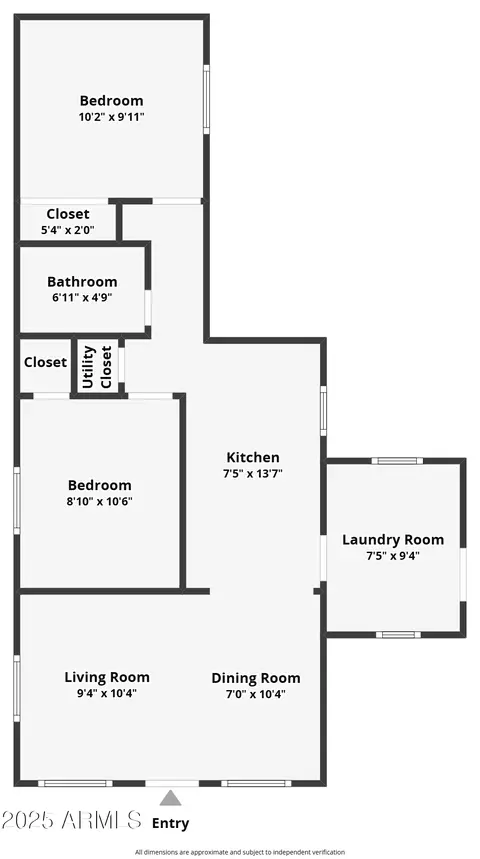 Floorplan - 1518 E Pierce St, Phoenix, AZ 85006 photo 1 of 1