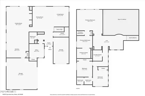 Floorplan - 10429 E Jerome Ave, Mesa, AZ 85209 photo 1 of 2