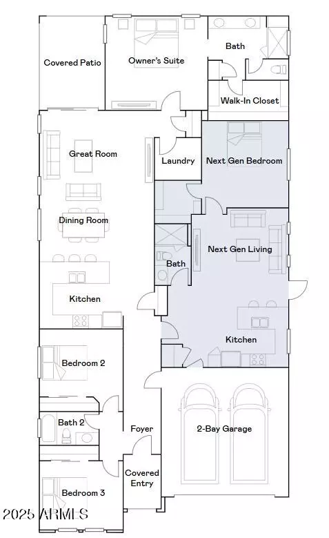 Floorplan - 1381 W J Waltz Way, Apache Junction, AZ 85120 photo 1 of 1