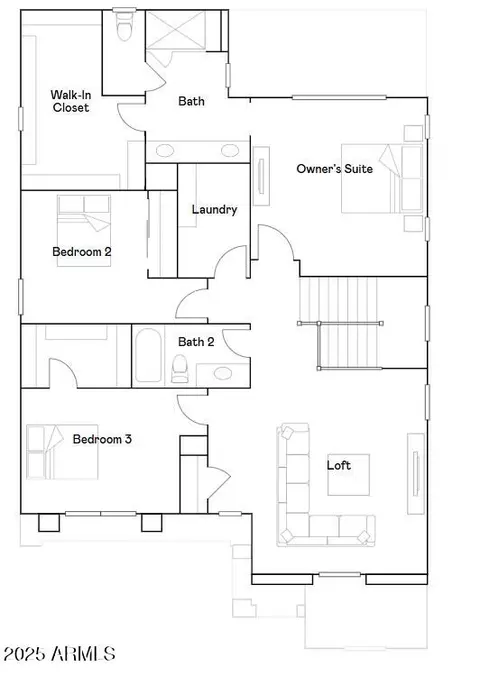 Floorplan - 8261 E Peterson Ave, Mesa, AZ 85212 photo 2 of 2