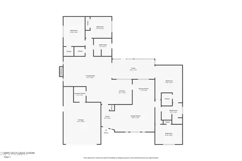 Floorplan - 6504 S Cole Dr, Tempe, AZ 85283 photo 1 of 1